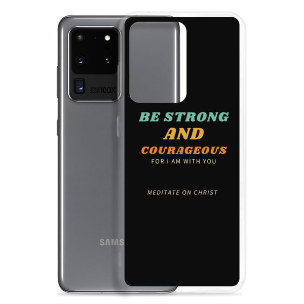 Be Strong And Courageous For I Am With You - Samsung Case - Image 12