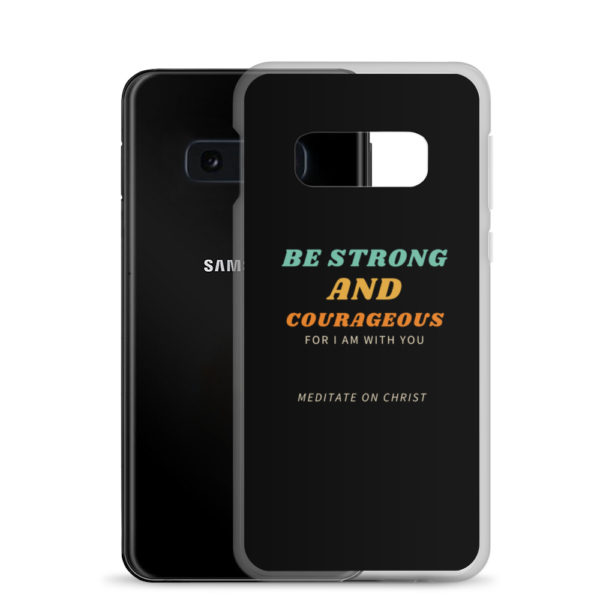 Be Strong And Courageous For I Am With You - Samsung Case - Image 6