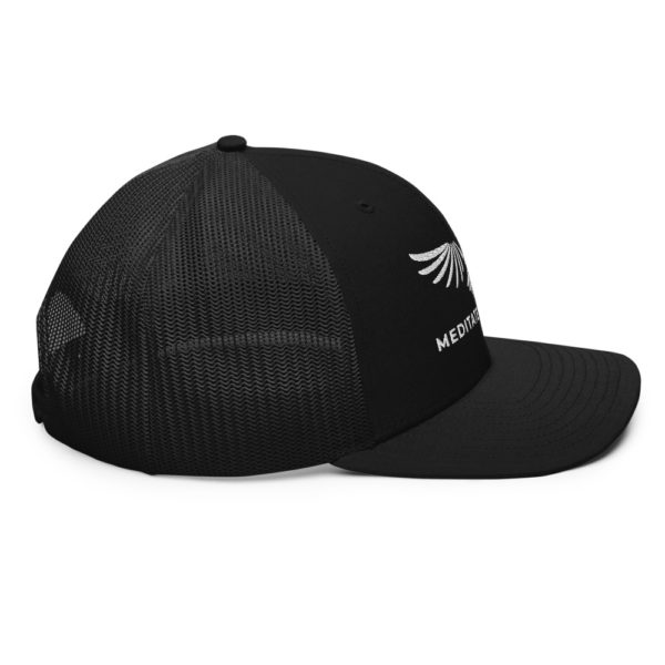 Meditate On Christ Logo - Trucker Cap - Image 5