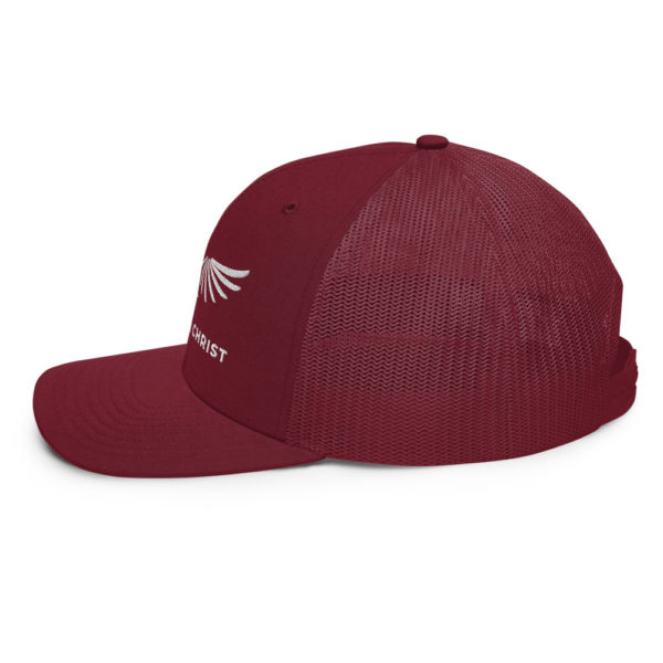 Meditate On Christ Logo - Trucker Cap - Image 15