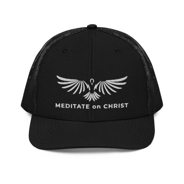 Meditate On Christ Logo - Trucker Cap - Image 2