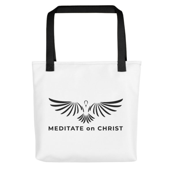 Meditate On Christ Logo - Tote bag