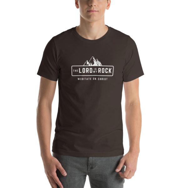 The Lord Is My Rock - Short-Sleeve Unisex T-Shirt - Image 3