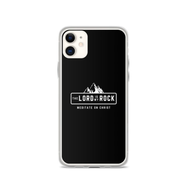 The Lord Is My Rock - iPhone Case