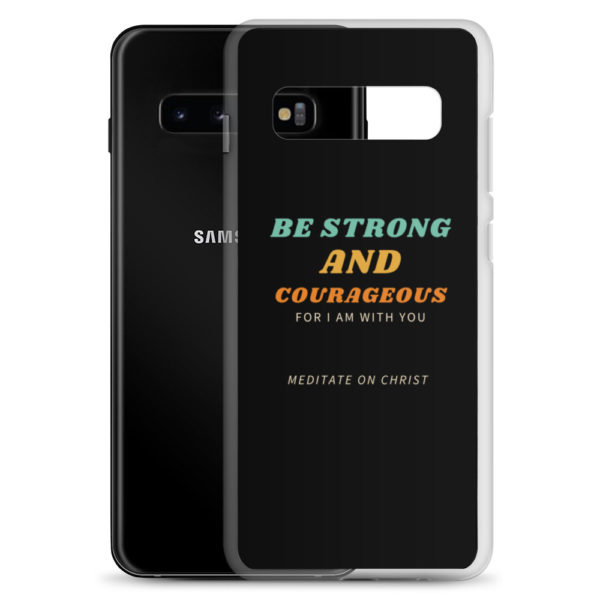 Be Strong And Courageous For I Am With You - Samsung Case - Image 4