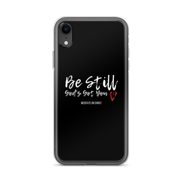 Be Still - God's Got You Red Heart - iPhone Case - Image 21