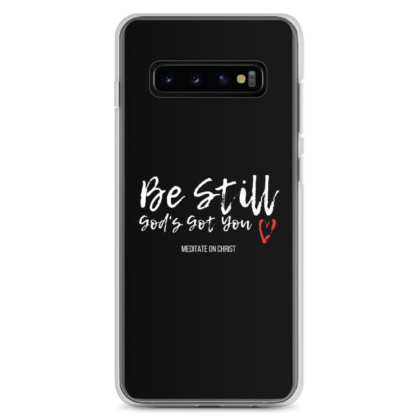 Be Still - God's Got You Red Heart - Samsung Case - Image 3