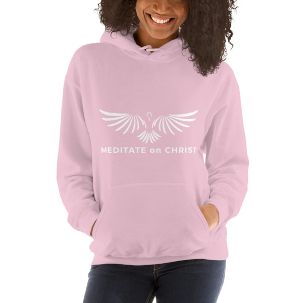 Meditate On Christ Logo - Unisex Hoodie - Image 10