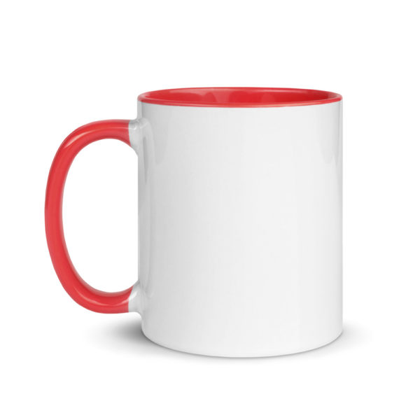 Be Still - God's Got You - Mug with Color Inside - Image 3