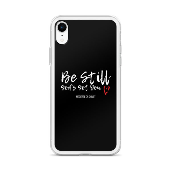 Be Still - God's Got You Red Heart - iPhone Case - Image 23