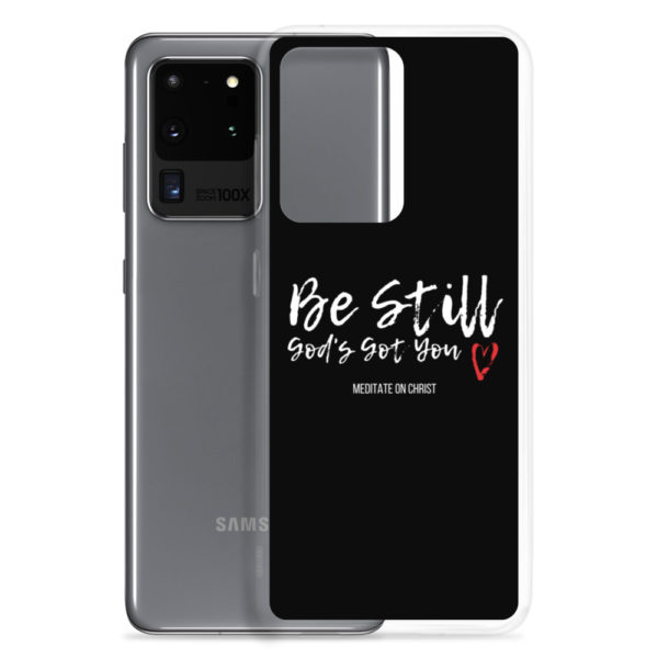 Be Still - God's Got You Red Heart - Samsung Case - Image 12