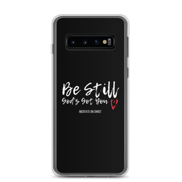 Be Still - God's Got You Red Heart - Samsung Case