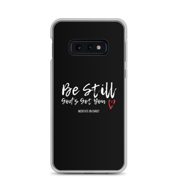 Be Still - God's Got You Red Heart - Samsung Case - Image 5