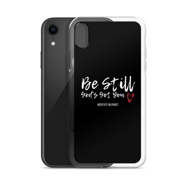 Be Still - God's Got You Red Heart - iPhone Case - Image 22