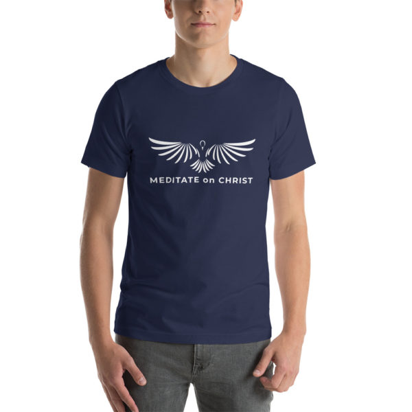 Meditate On Christ Logo - Short-Sleeve Unisex T-Shirt