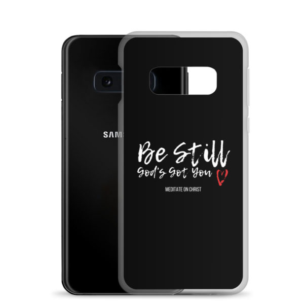 Be Still - God's Got You Red Heart - Samsung Case - Image 6