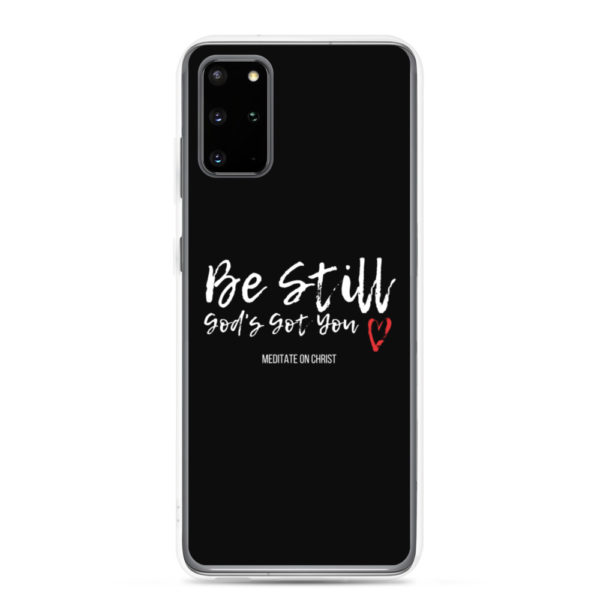 Be Still - God's Got You Red Heart - Samsung Case - Image 9