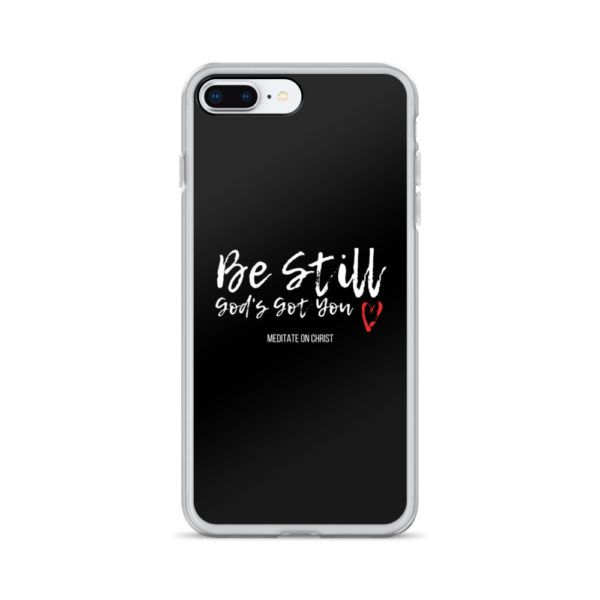 Be Still - God's Got You Red Heart - iPhone Case - Image 12