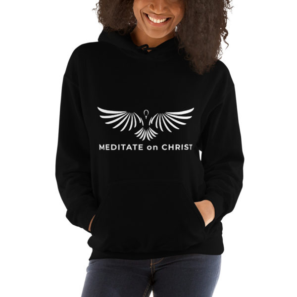 Meditate On Christ Logo - Unisex Hoodie