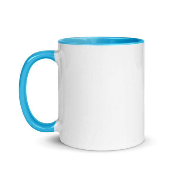 Be Still - God's Got You - Mug with Color Inside - Image 3