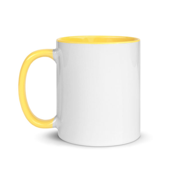 Be Still - God's Got You - Mug with Color Inside - Image 3