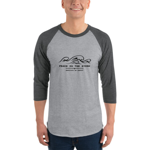 Peace In The Storm - 3/4 sleeve raglan shirt - Image 4