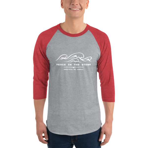 Peace In The Storm - 3/4 sleeve raglan shirt - Image 4