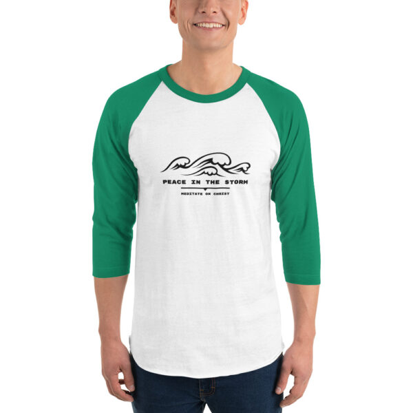 Peace In The Storm - 3/4 sleeve raglan shirt - Image 7