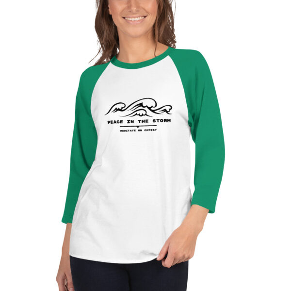 Peace In The Storm - 3/4 sleeve raglan shirt - Image 7