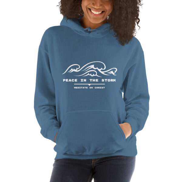 Peace In The Storm - Unisex Hoodie - Image 7