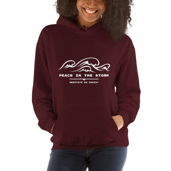 Peace In The Storm - Unisex Hoodie - Image 4