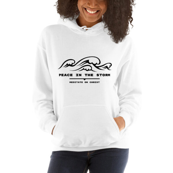 Peace In The Storm - Unisex Hoodie - Image 2