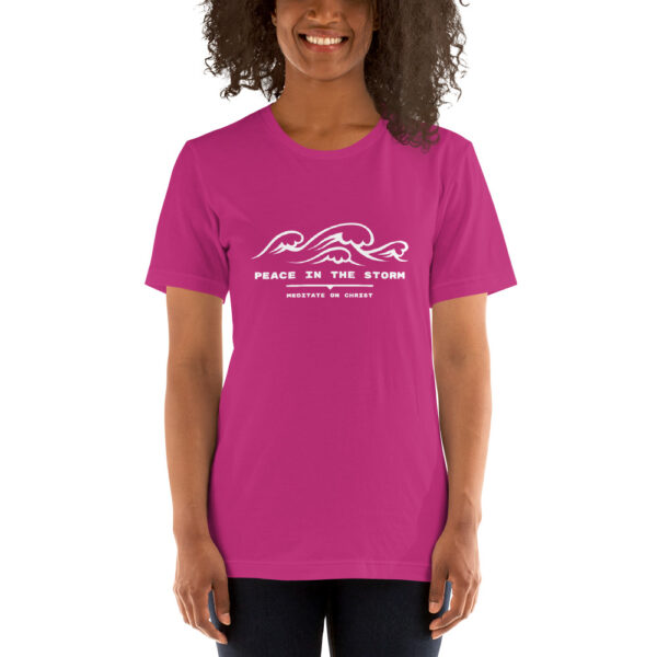 Peace In The Storm - Short-Sleeve Unisex T-Shirt - Image 8