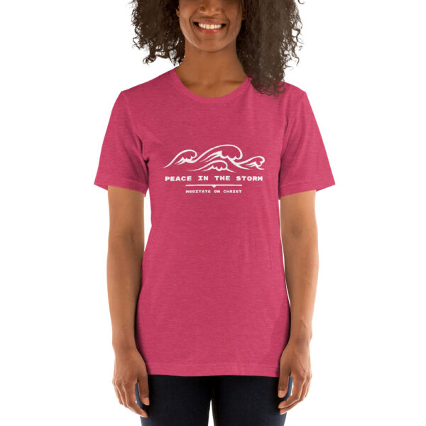 Peace In The Storm - Short-Sleeve Unisex T-Shirt - Image 13