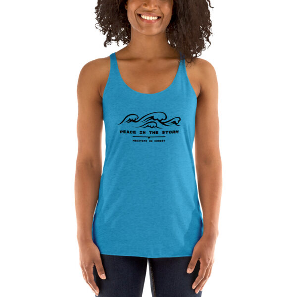 Peace In The Storm - Women's Racerback Tank